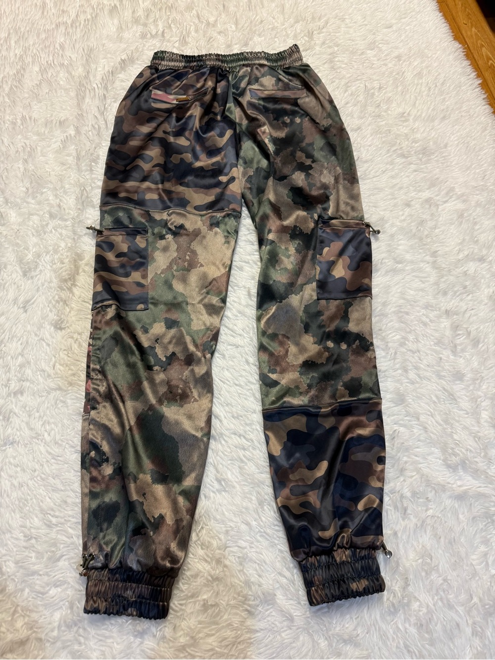 Maniere de Voir Camouflage Print Skinny Leg Pants - Picture 13 of 16